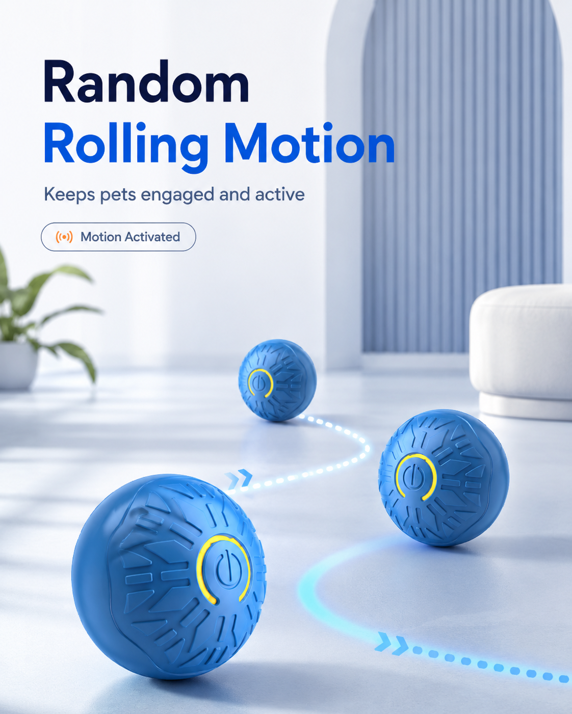 PuffyPaw Rolling Ball